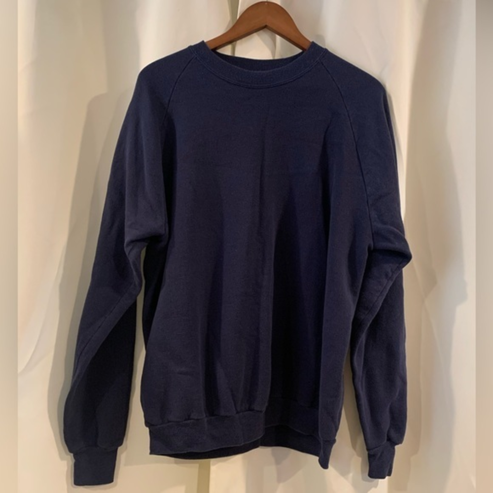 Vintage Jerzees Sweatshirt Blue Made in‎ USA Men's 3XL